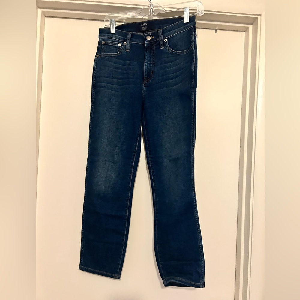 J. Crew High-Rise Vintage Straight Jeans - Indigo